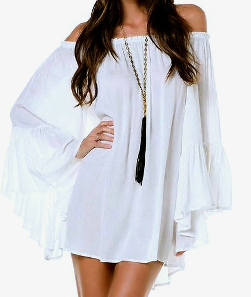 Elan off the shoulder dress clearance