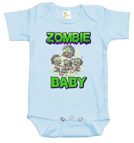 Body de bebé - Ropa de bebé zombie para bebés niños y niñas - Imagen 3 de 8