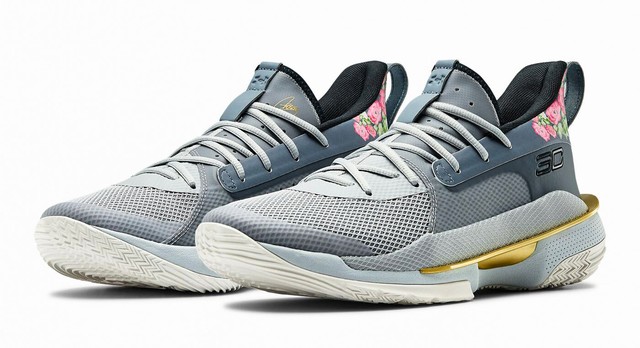 floral basketball shoes