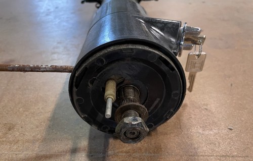Jeep CJ Wagoneer FSJ J10 J20 1976-1986 manual sin columna de dirección inclinable con llave E - Imagen 4 de 7