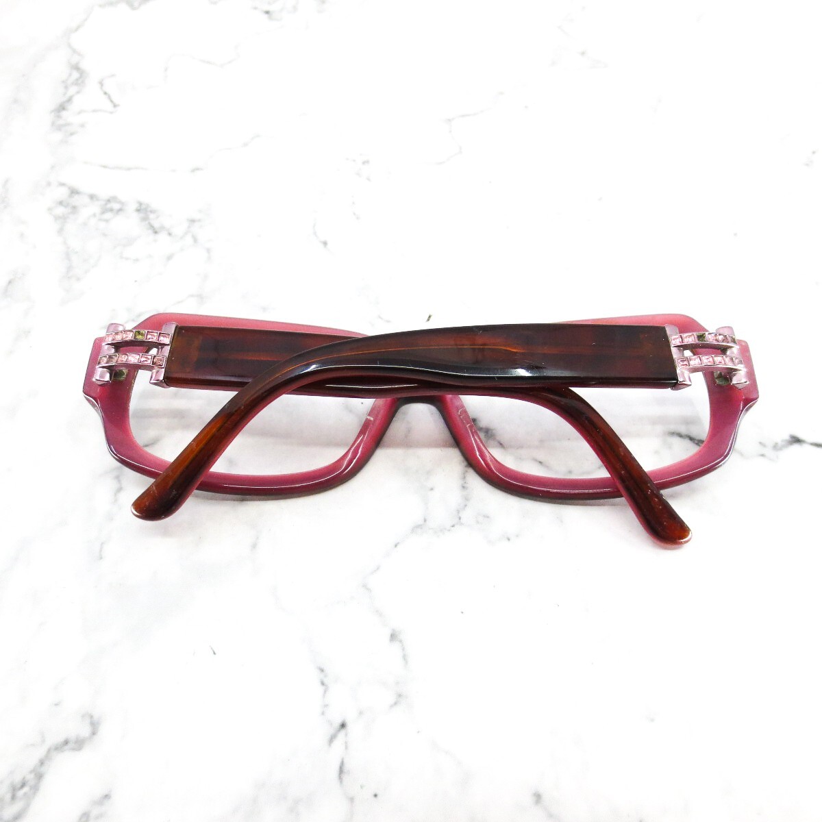 Saks Fifth Avenue Women’s Prescription Sunglasses 57-16 S5A 39/S 807 LF 135 Saks Fifth Avenue S5A39/S SU3 Sunglasses Red Rectangle Full  main image 2