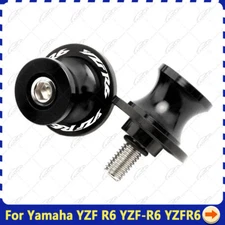 For Yamaha YZF R6 YZF-R6 M6 Accessories CNC Swingarm Slider Spools Stand Screws
