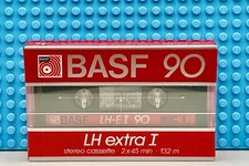 BASF  LH EXTRA  I   90   1985  BLANK CASSETTE TAPE (1) (SEALED)