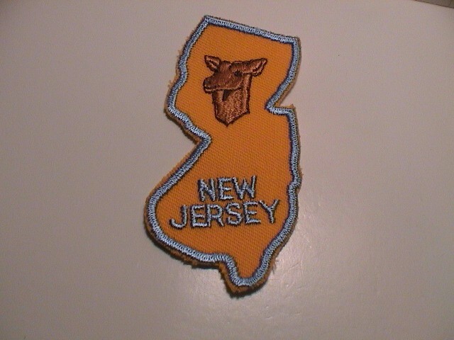 NEW JERSEY SPORTSMANS GAME GUN CLUB DOE WHITETAIL DEER HUNTING PATCH
