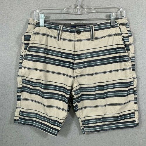 Lucky Brand Shorts Mens 30 Beige Gray 