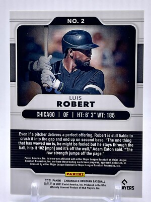 2021 dynasty LUIS ROBERT patch auto 【公式通販】