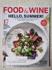 Food & Wine Magazine July 2017 Hello, Summer! Eat Like A Local