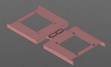 vivitar E32,E33,E34,E36 Enlarger negative carrier  (6x7,6x6,645,35mm, panorama)