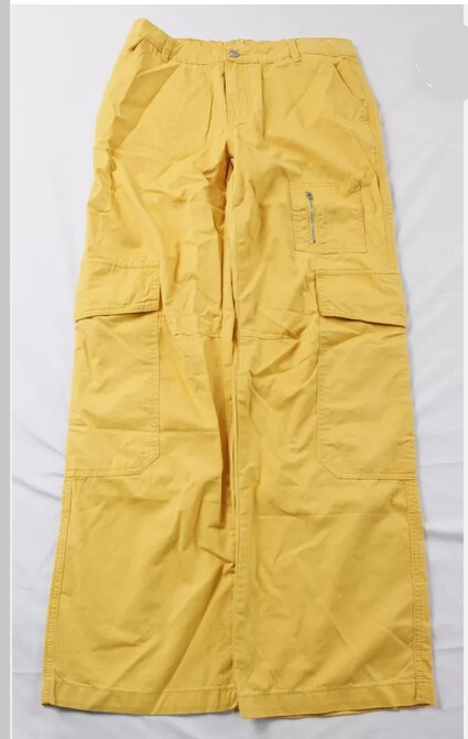 Flamingals  - Yellow Cargo  Pants - Sz 3XL