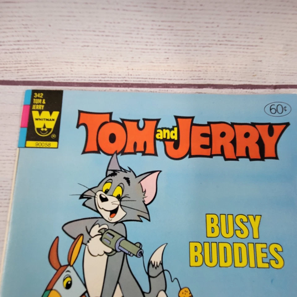 Cómic vintage de Tom y Jerry 1963 #342 Whitman - buen estado Foto 2 de 4