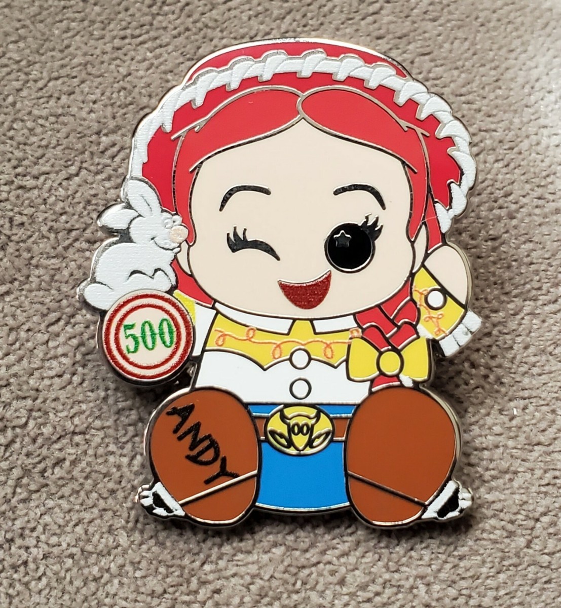 Disney Pin Jessie ~ Toy Story Mania ~ Wishables Series 2 Pin Free