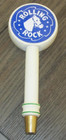 Rolling Rock Beer Tap Handle Wood Wooden White Blue Horse Head Tapper Barware — photo 3