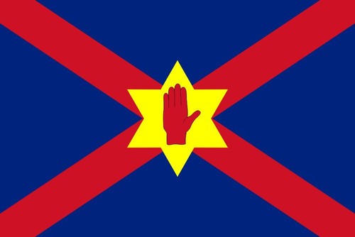 Northern Ireland Flag Ulster Nation Government Governor Belfast Londonderry 1953 - Picture 9 of 15