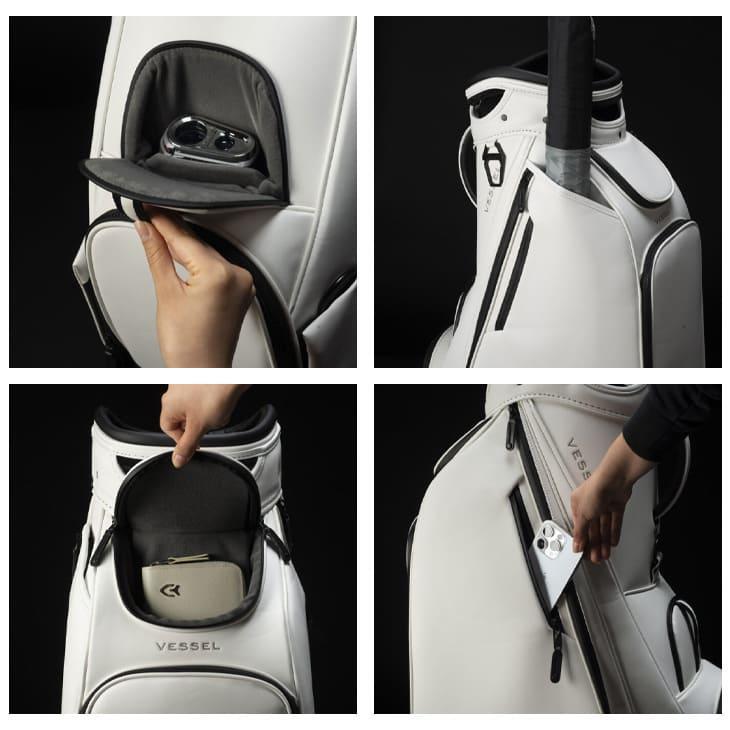 VESSEL PRIME MINI Golf Staff Bag 4.8 kg 47 inch 2024 model CARBON