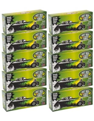 Hot Rod Tube Cigarette Tubes 200 Count Per Box Menthol King Size (Pack of 10)