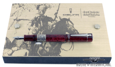 Delta 1K Don Quijote LE Fountain Pen -FACTORY SEALED! LOW#7/1605