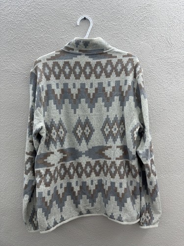 Mens Alpine Design Outlook Point Sweatshirt Size Medium 1/4 Snap Fleece Pullover - Picture 9 of 13