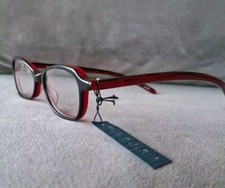 HIBIKI Eyeglasses Model HK-218 Color 19A Black With Red 49-17