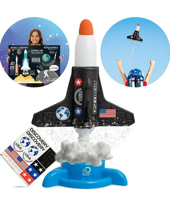 toy rocket launcher with parachute