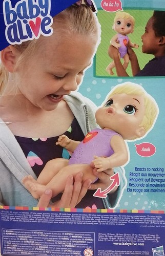 Baby Alive Happy Heartbeats Baby Doll, Responses to Play with 10+ Sounds & Heart - Picture 6 of 6