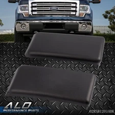 Fit For Ford F150 2009-2014 Front Bumper Guards Pads End Caps Cover Trim Pair