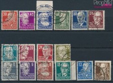 Briefmarken Sowjetische Zone (All.Bes.) 1948 Mi 212-227 gestempelt (10220972