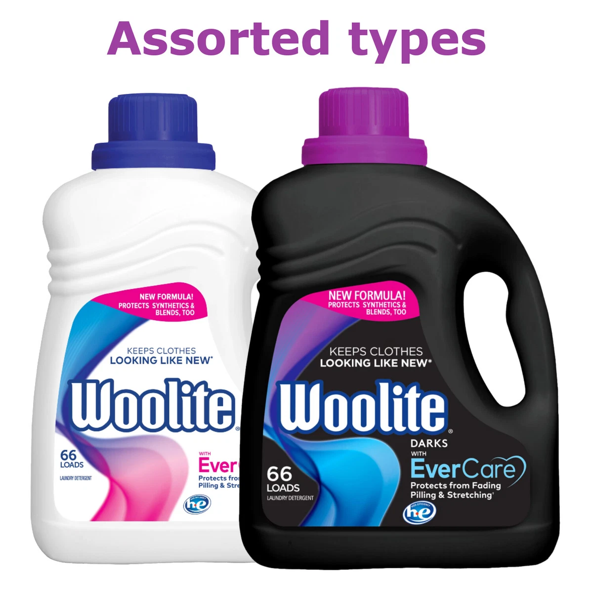 Woolite Darks Laundry Detergent 2.96L - Clothes looking like new 1 count,  2.96L / 66 Loads 