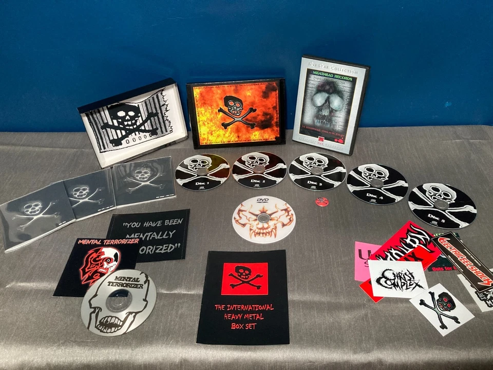 Heavy Metal Box Set – Rare Indie Metal Collector's Set, CD's, DVD, NO TARIFF FEE - Image 3 of 4
