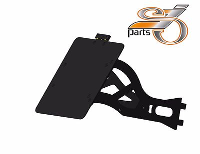 Kennzeichenhalter seitlich passend für Harley Davidson Softail, u.a.  1984-2007