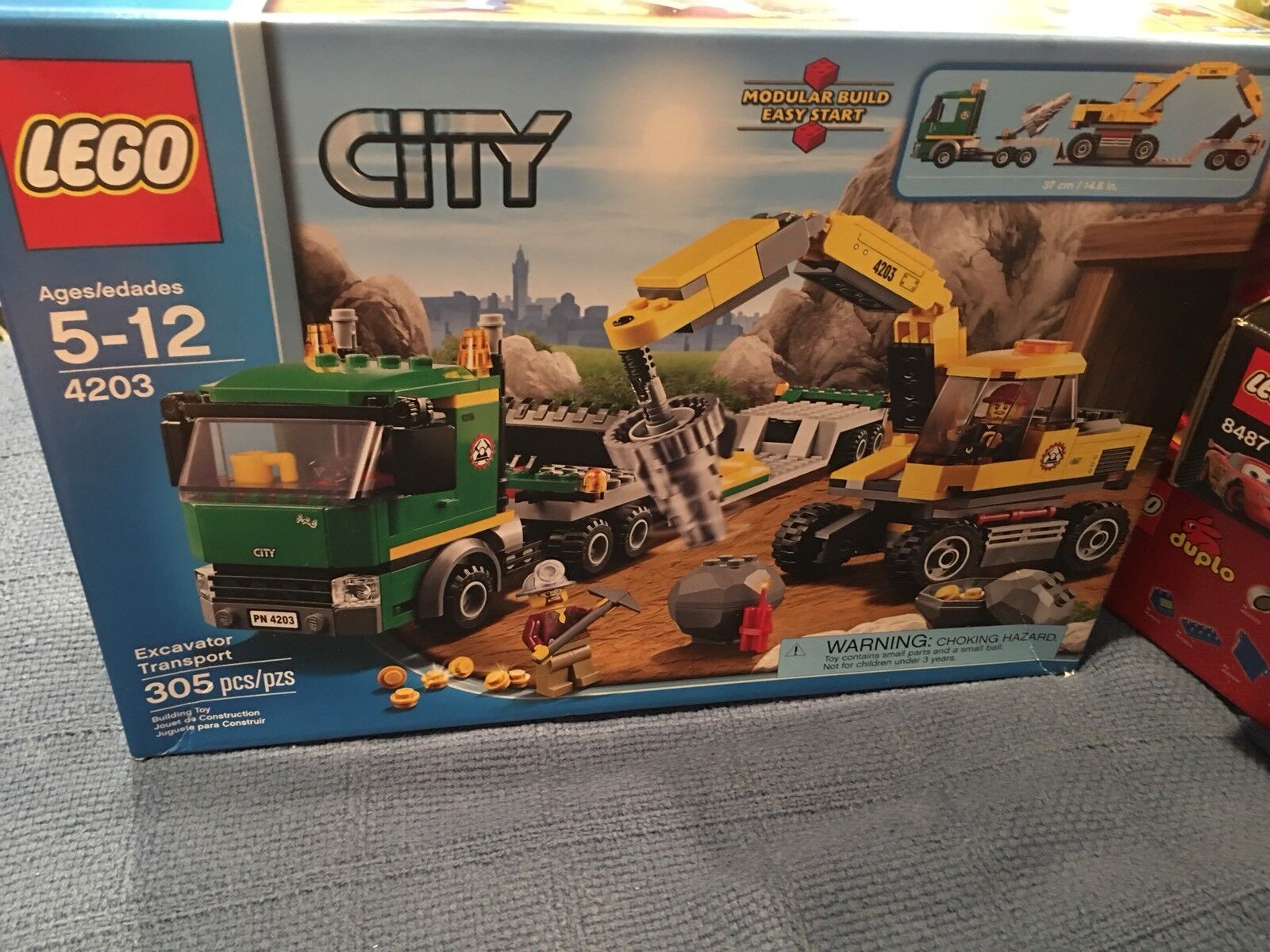 LEGO Excavator Transport Set 4203 - New - Open Box