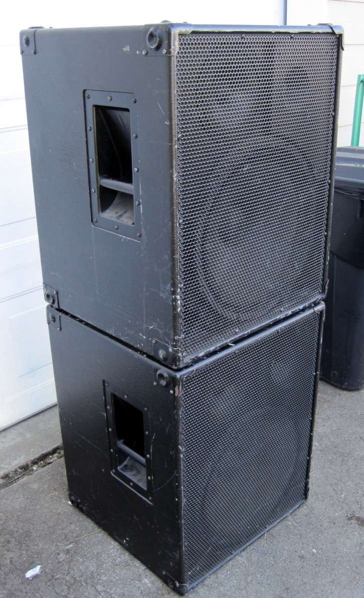 Pair of Eastern Acoustic Works EAW FR-153Hi 153 High