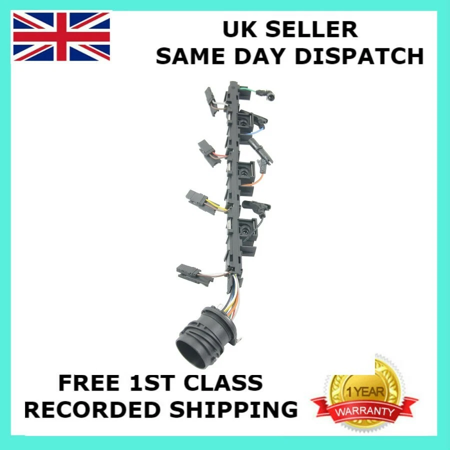 INJECTOR WIRING LOOM FOR AUDI A3 A4 A6 VW CADDY GOLF 2.0 16V TDI BKD BLB BRE - Image 4 of 4