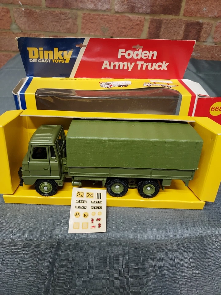 Dinky 668 FODEN ARMY TRUCK ( 1976-79). - Image 4 of 4