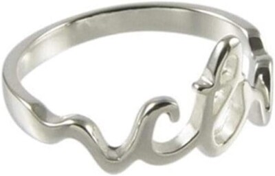 H13 Cursive Stainless Steel Ring Mormon One Moment In Time LDS CTR | eBay