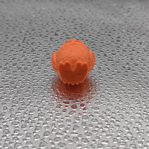 Dragon Ball Vintage Rare Eraser Part 2 #36 Owl in Chinese hat Red Kinkeshi 1980s - Picture 4 of 4