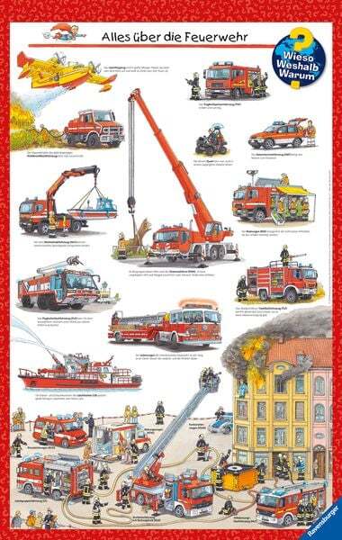 Thumbnail - Wieso? Weshalb? Warum?, Band 2: Alles Über Die Feuerwehr