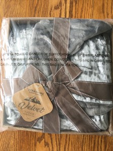 BERKSHIRE VELVET SOFT BLANKET THROW - 50 X 70 - Silver | eBay