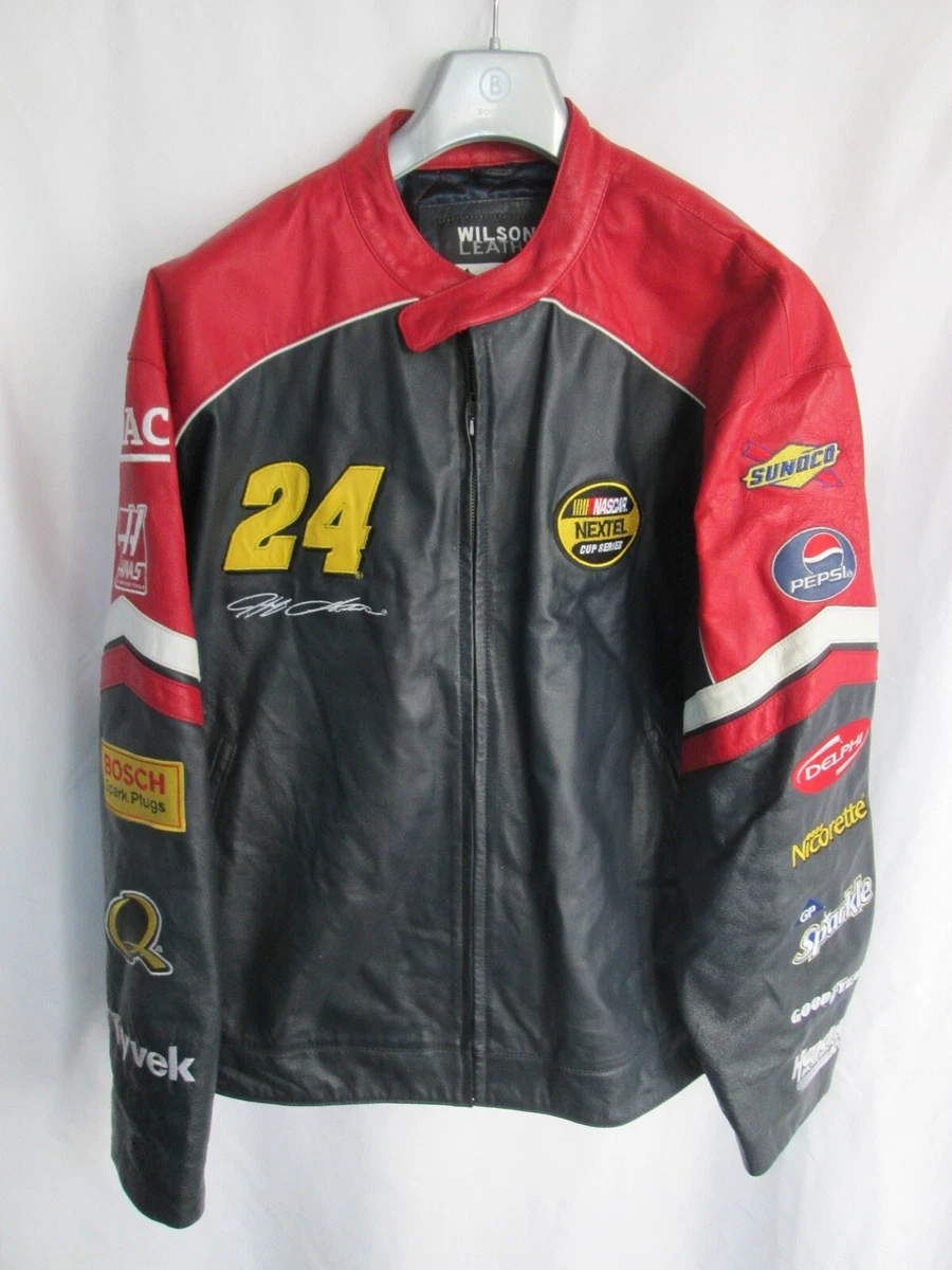 Chase authentics jeff gordon leather deals jacket
