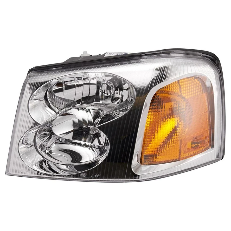 Conjunto de faróis para GMC Envoy XL 2006 2005 2004 2003 2002 - Imagem 2 de 4