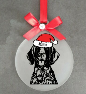 Zeiger personalisiert Gedenkgeschenk Weihnachtsdeko Kugel hängend