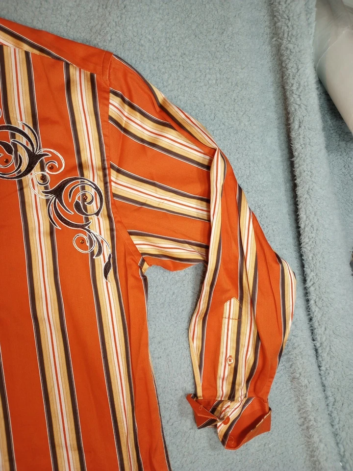 Knockout Button Up Shirt 2XL 48 Inches Around - Image 2 of 4