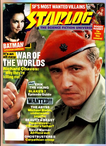 November 1989 STARLOG # 148 Richard Chaves - Catwoman auf Cover (ex)