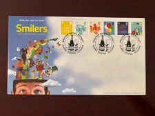 United Kingdom 2006 - Smilers stamps FDC Glass Huntly