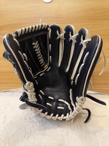 High Gold Rechtshand Soft & Hardball Pitcher Handschuh groß gebraucht Baseball - Bild 5 von 10