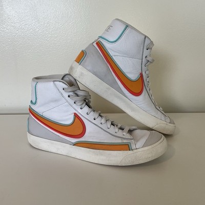 Nike Blazer Mid '77 Infinite 'White Kumquat' DA7233-100 Men's Shoes Size 7