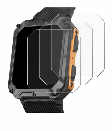 6x Folie für Stahlgear Thor Schutzfolie Displayschutz Display Schutz Klar - Zdjęcie 2 z 11