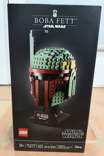 New LEGO Star Wars Boba Fett Helmet Collection (75277) Retired Sealed Fast Ship