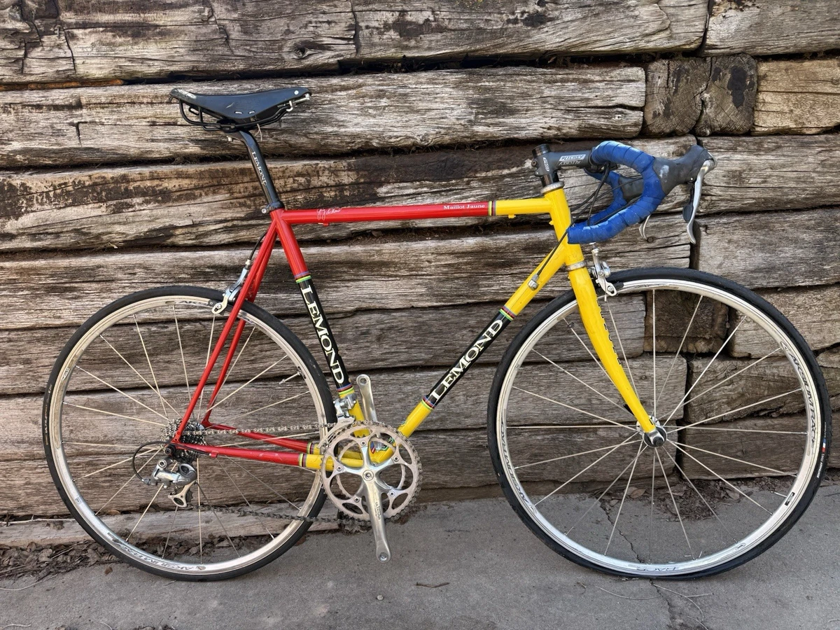 Lemond Maillot Jaune Road Bike 57cm Reynolds 853 Ultegra 2x9 | eBay