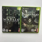 Enter the Matrix & Path of Neo Microsoft OG Xbox Lot of 2 CIB Complete Tested