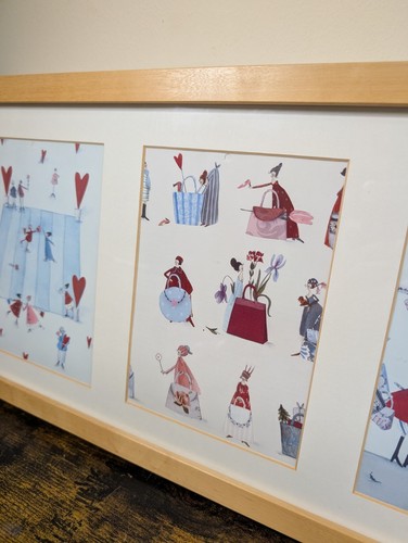 SILKE LEFFLER IKEA Ribba Framed Prints Set Of 2 Hearts π Design Wall Hanging - Picture 13 of 17